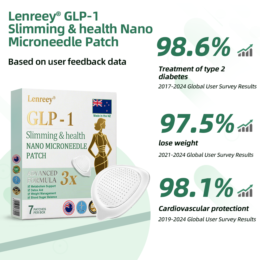 【Last Day Promotion 60% OFF💖】Lercea® NIDDK-Tirzepatide Slimming & Health NANO MICRONEEDLE PATCH🇳🇿 (Zero Pain, 24/7 Release | Lose 9.07 kg FAST | 90% Sugar Reduction |)🎁