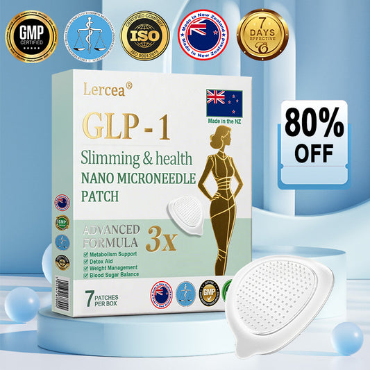 【Last Day Promotion 60% OFF🏅】Lercea® NIDDK-Tirzepatide Slimming & Health NANO MICRONEEDLE PATCH🇳🇿 (Zero Pain, 24/7 Release | Lose 9.07 kg FAST | 90% Sugar Reduction |)🎁