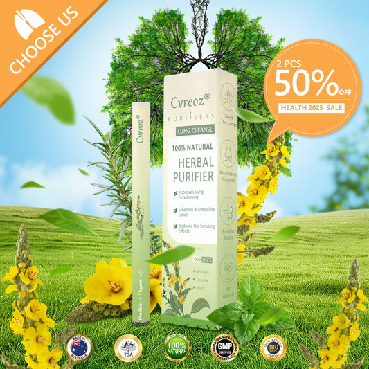 𝐶𝐯𝐫𝖾𝐨𝒛® 𝐌𝐮𝐥𝐥𝐞𝐢𝐧 𝐇𝐞𝐫𝐛𝐚𝐥 𝐋𝐮𝐧𝐠 𝐏𝐮𝐫𝐢𝐟𝐢𝐞𝐫🔥Purchase a second order at a 30% discount🔥
